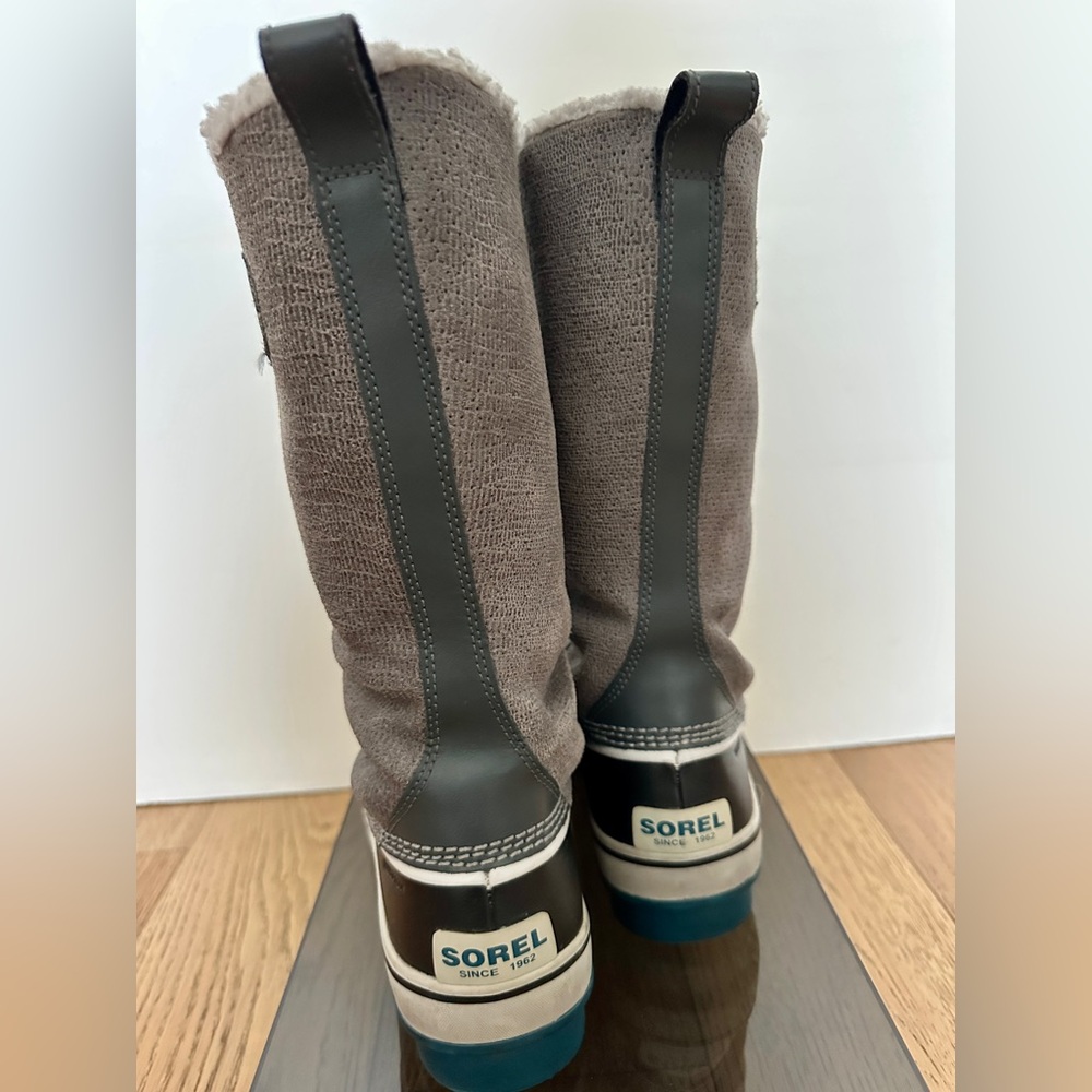 Sorel Tivoli size 7.5 Gray and Black Winter Boots - Picture 4 of 10